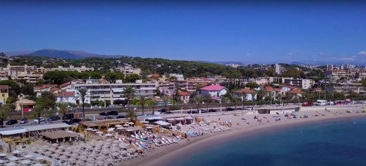 Apt Golfe Juan - 5Min Des Plages - Parking Privee - Piscine Rooftop Vallauris Exterior photo