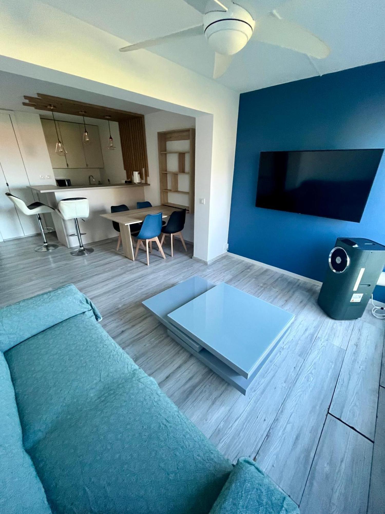 Apt Golfe Juan - 5Min Des Plages - Parking Privee - Piscine Rooftop Vallauris Exterior photo